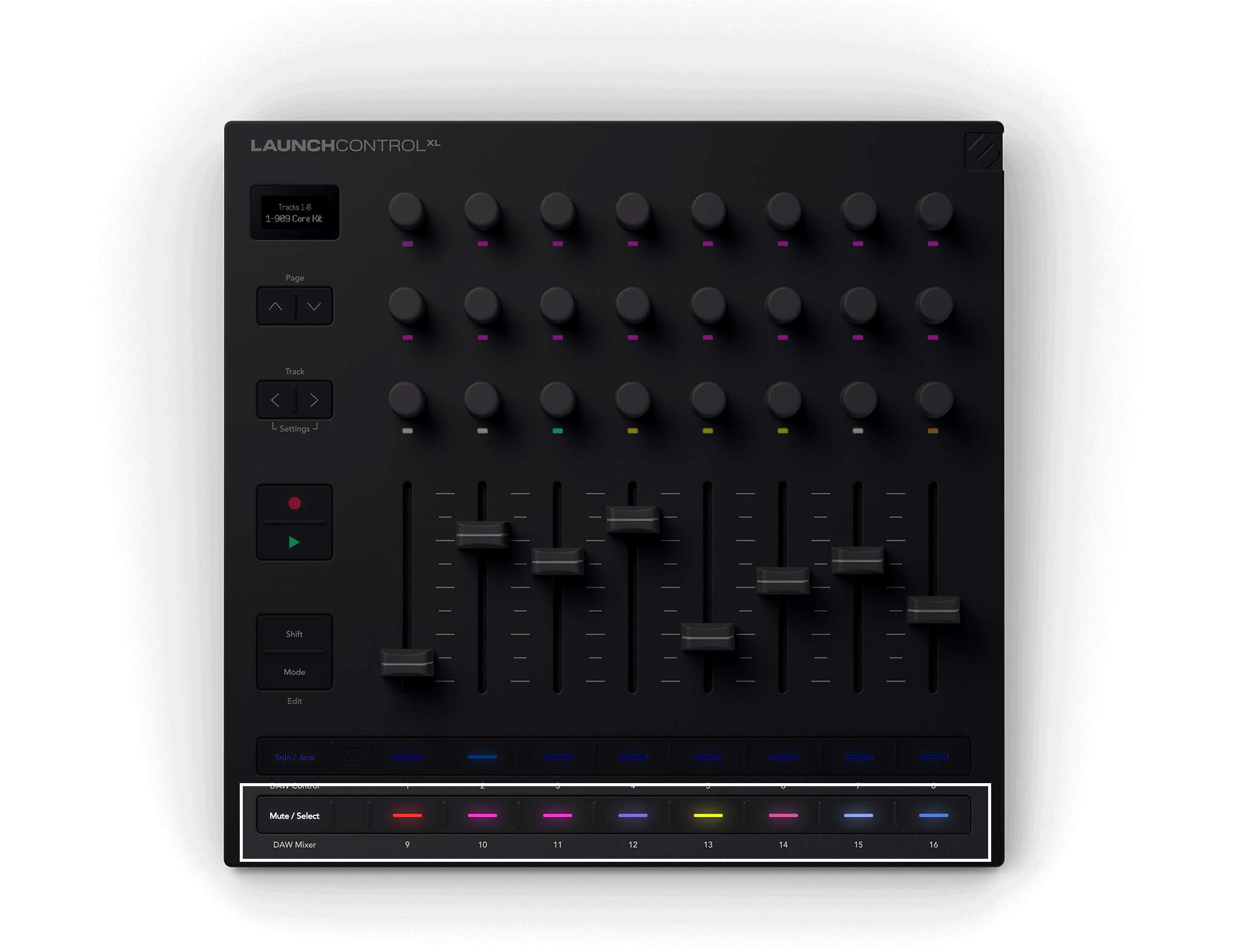 LCXL3_DAW_Control_Fader_buttons_Select.png