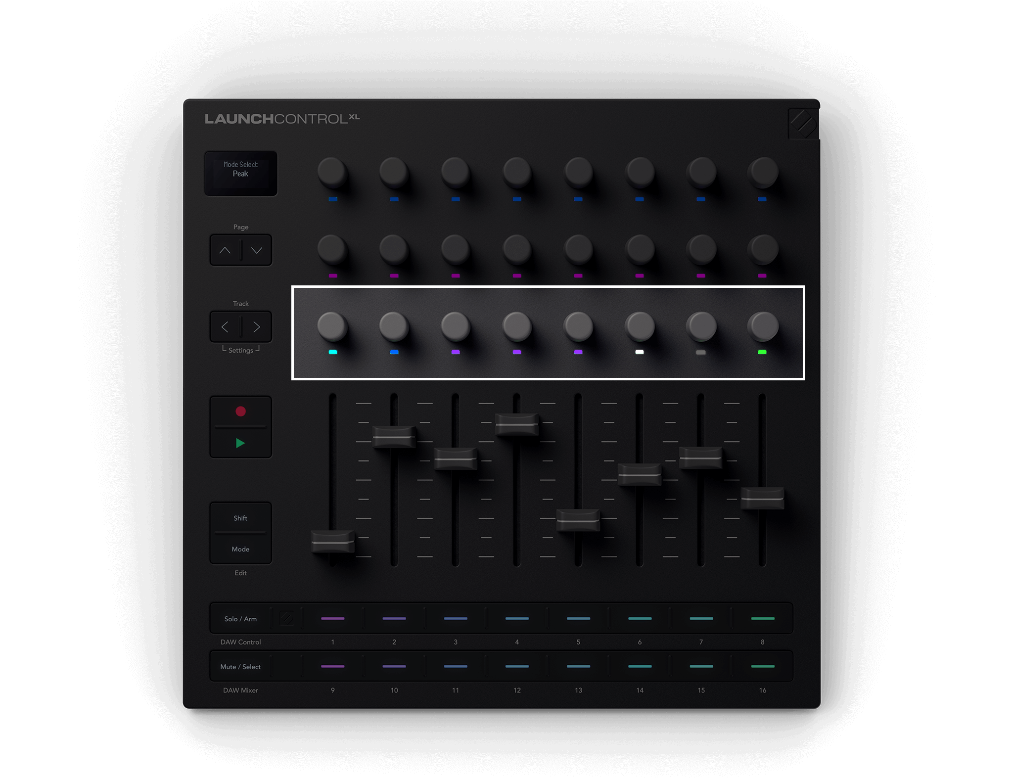 LCXL3_Cubase_Transport_Encoder_Mode_Lights_Selection.png