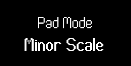 The Launchkey screen showing an example of a custom mode's custom name.