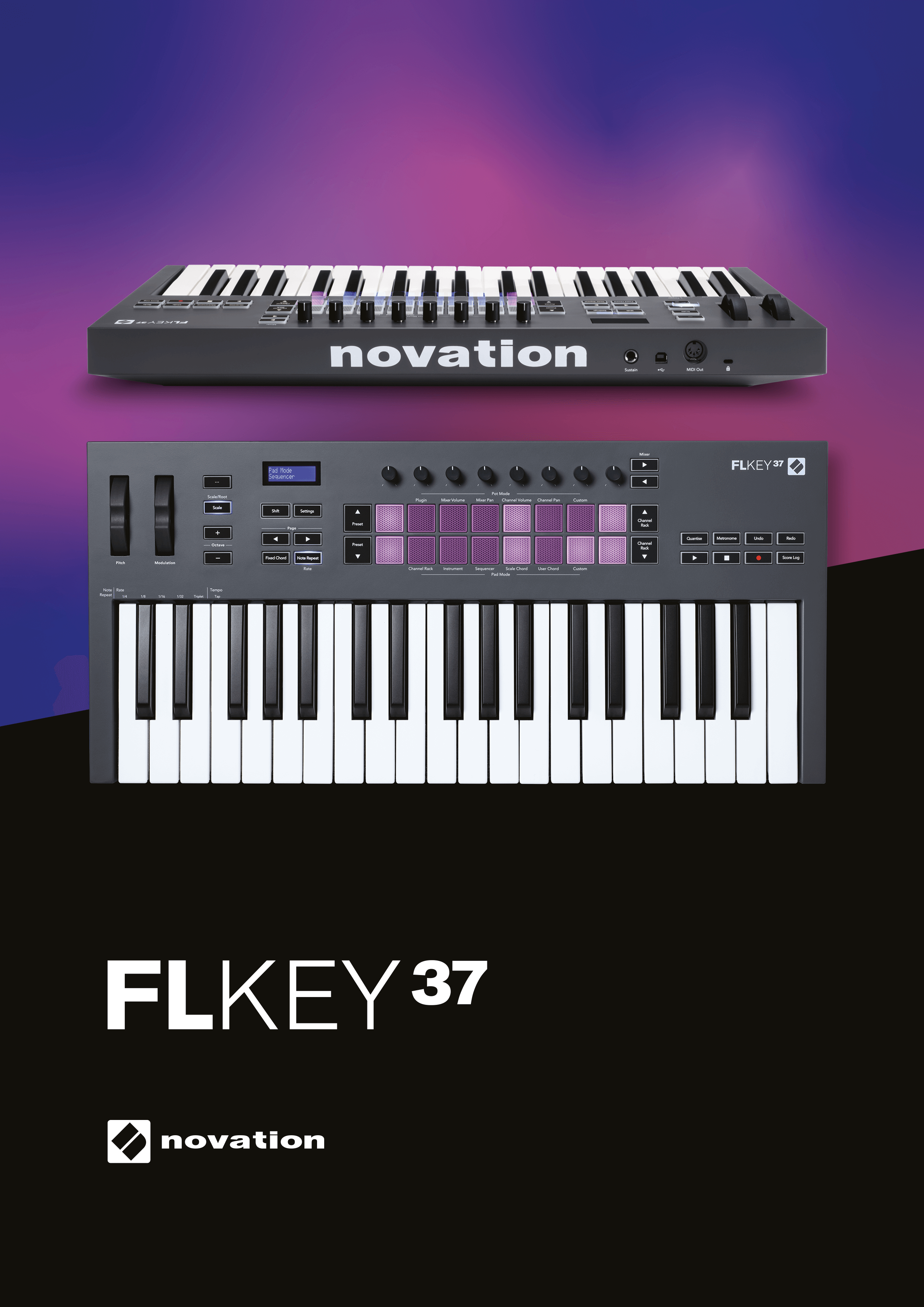 はじめに FLkey 37 – Novationユーザーガイド