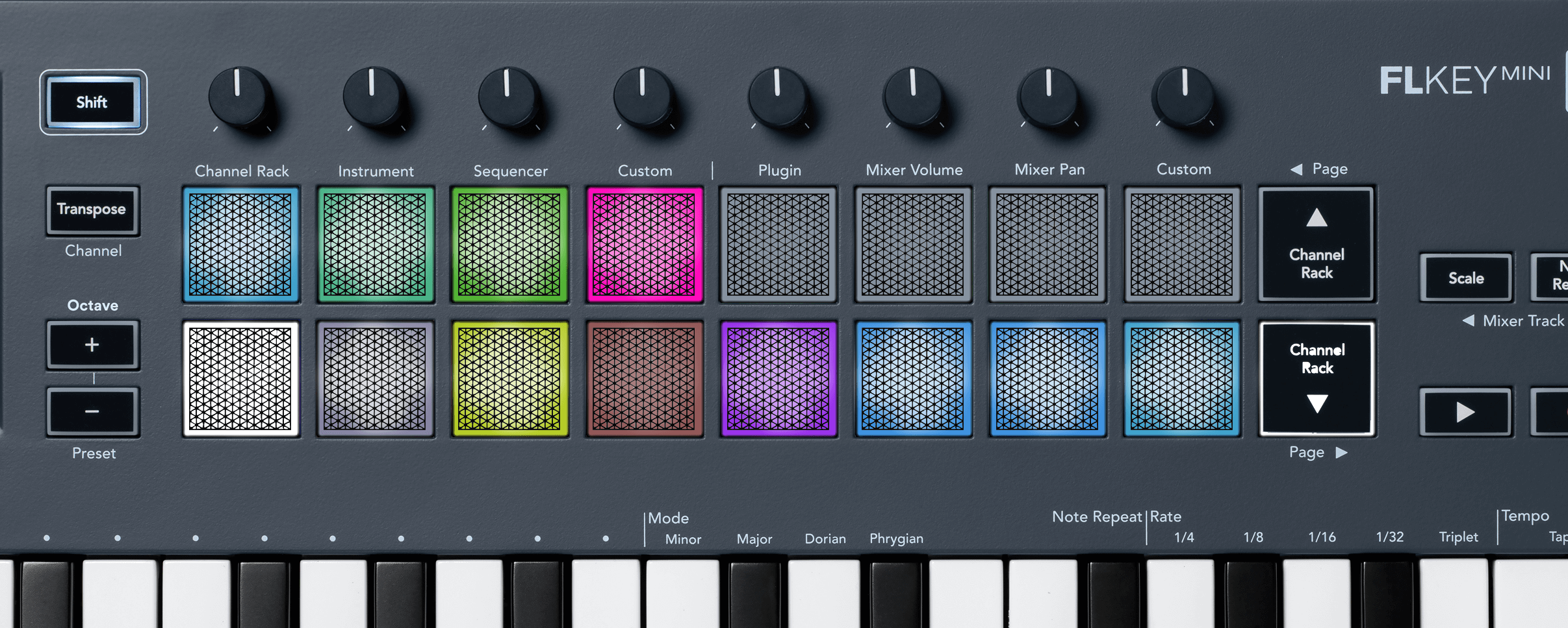Working with the FLkey Mini in FL Studio – Novation User Guides
