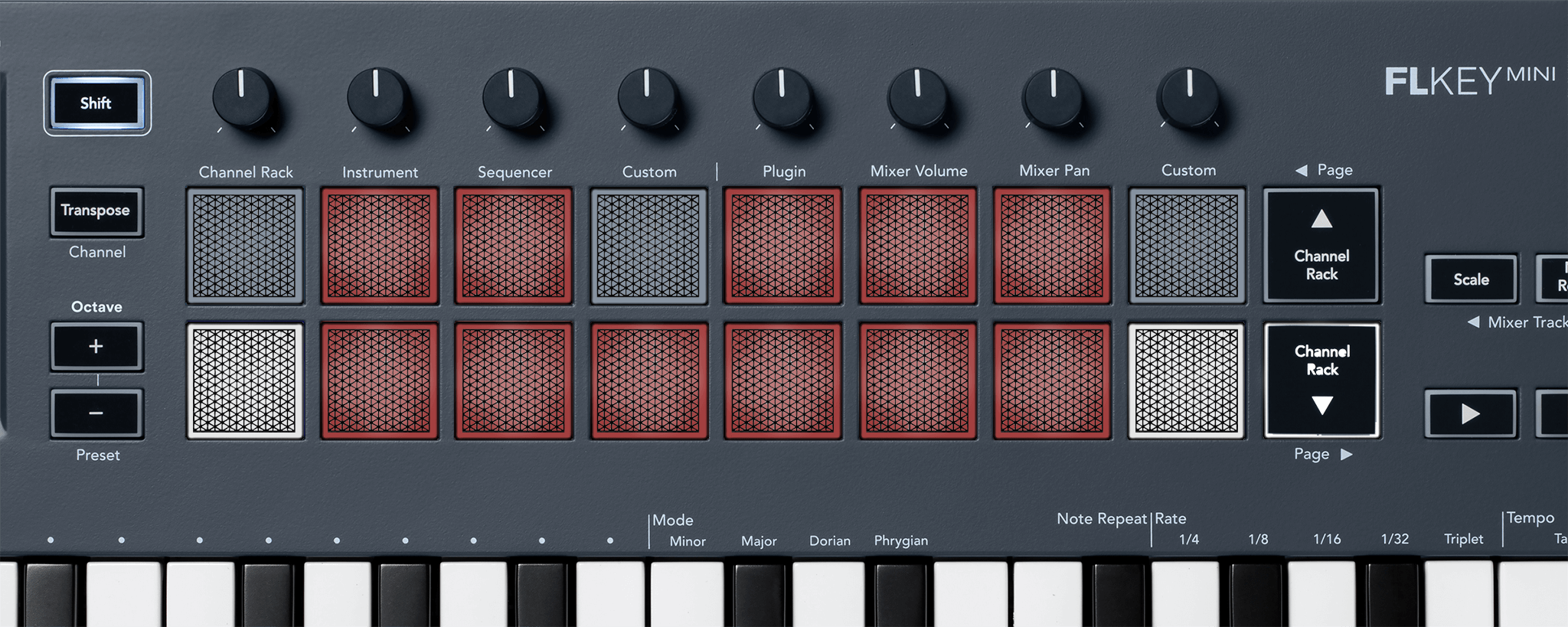 Working with the FLkey Mini in FL Studio – Novation User Guides