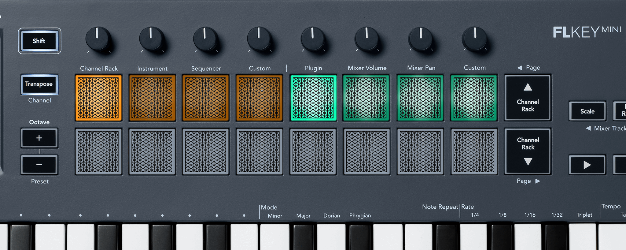 Working with the FLkey Mini in FL Studio – Novation User Guides