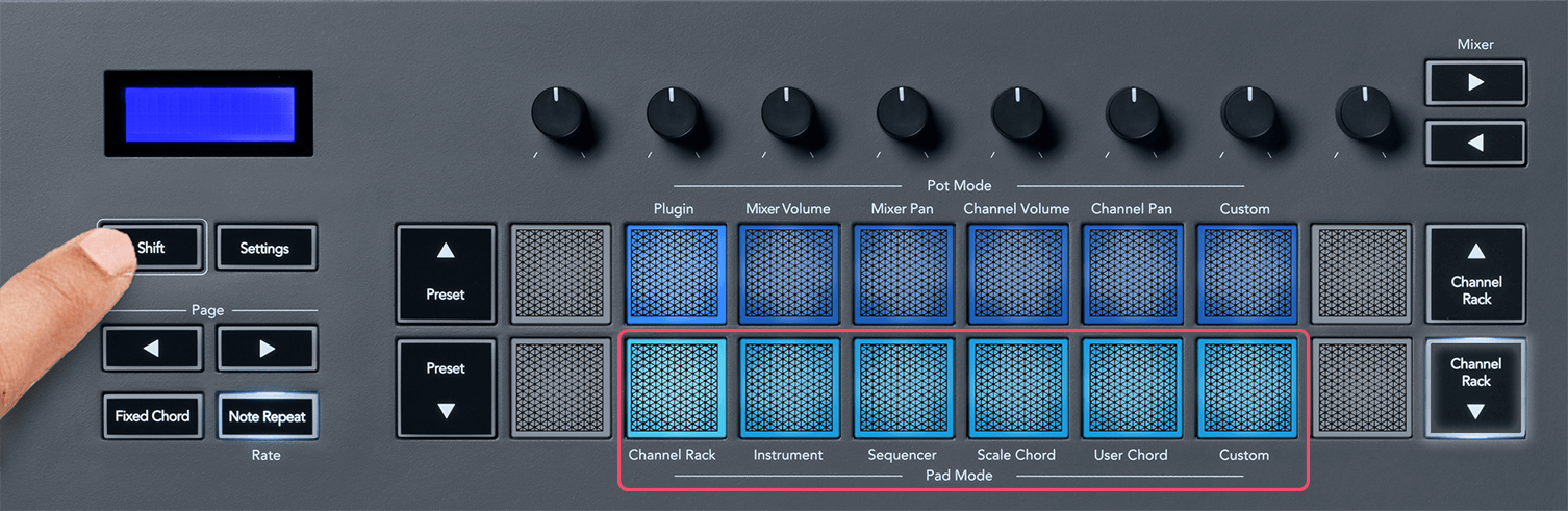 FLkey_Shift_Pad_Modes