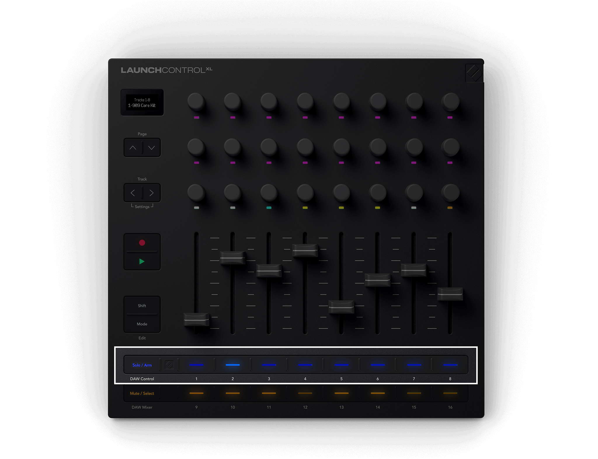 LCXL3 Solo Buttons Ableton