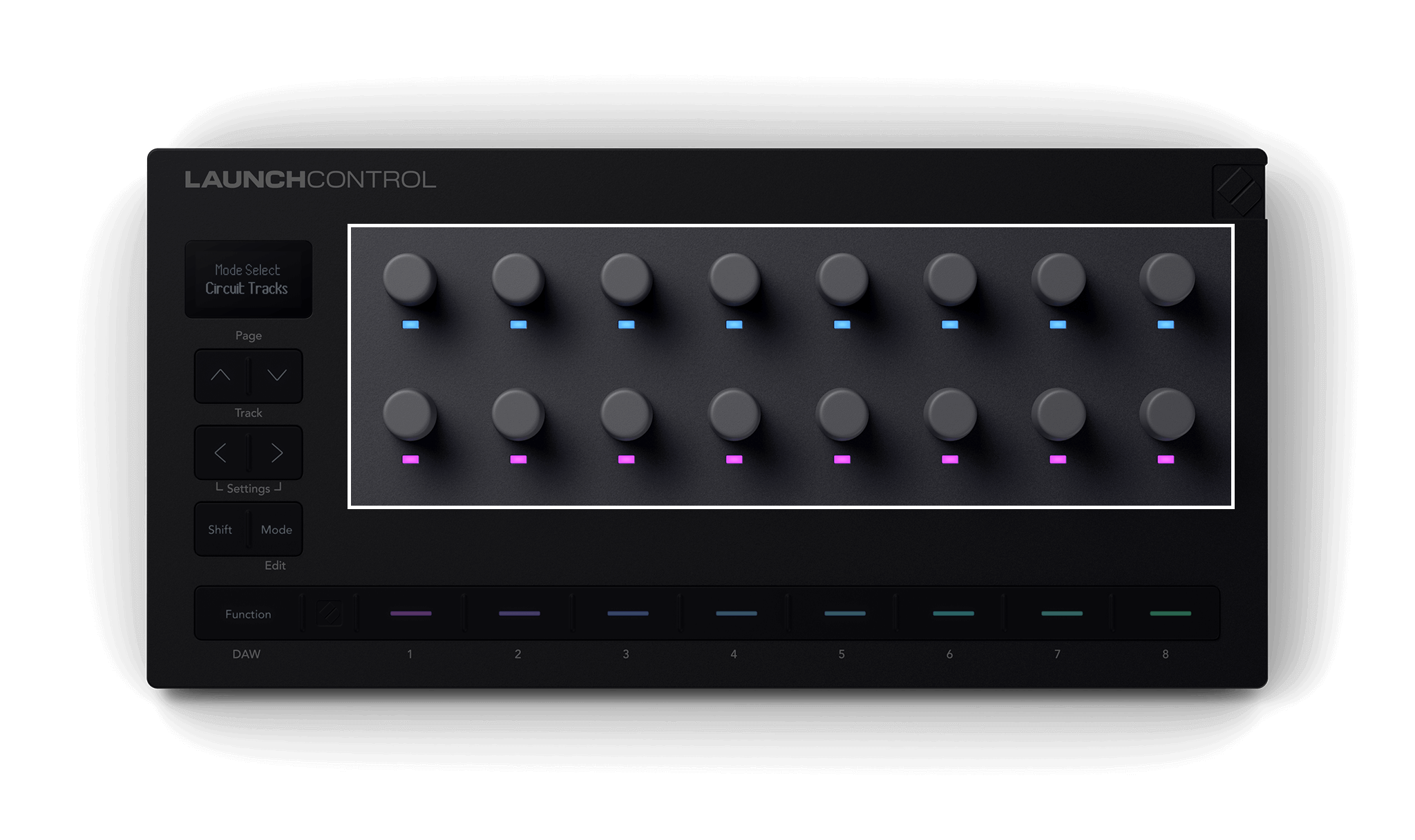 Launch Control 3ハードウェア概要 – Novationユーザーガイド